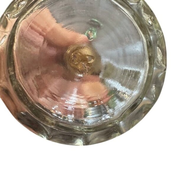 Small Clear Glass Oil/Vinegar Cruet With Handle & Black Screw Cap - Picture 5 of 10